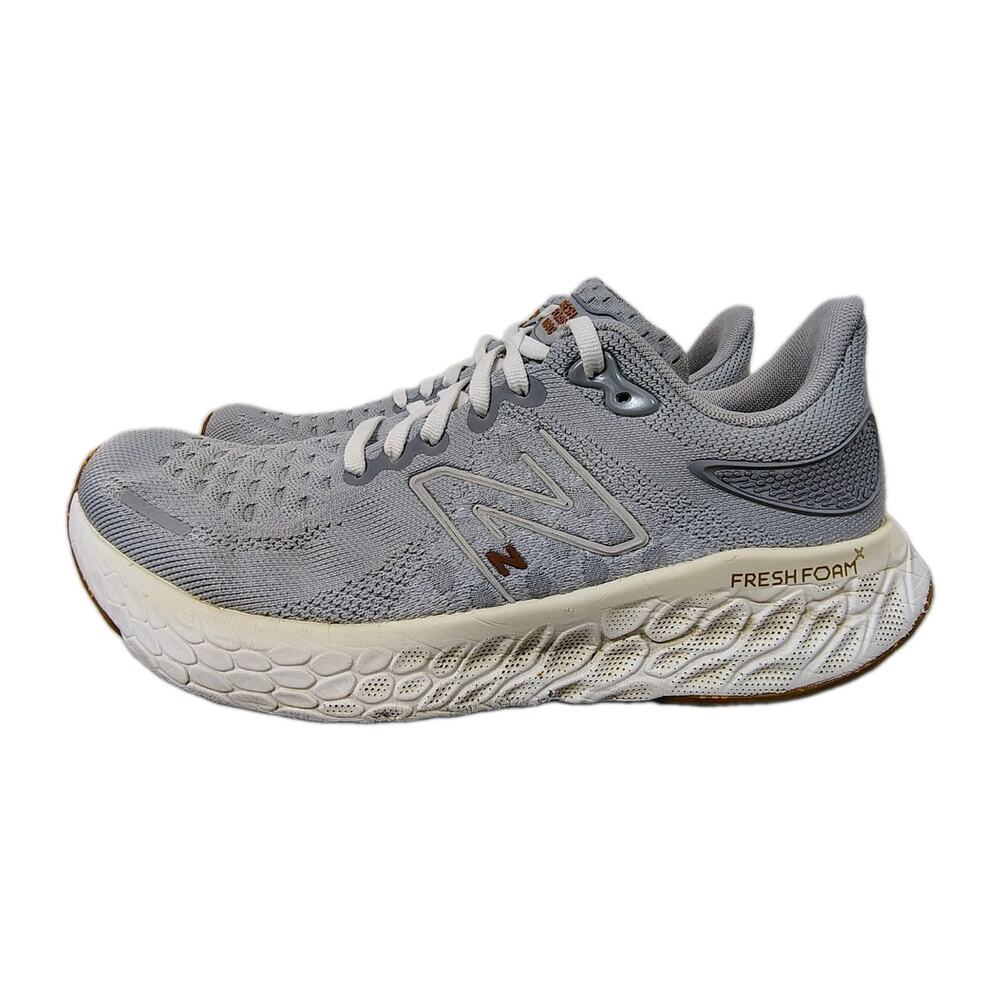 New Balance Fresh Foam X 1080v12 Running Shoes Womens 8.5 Gray Gym Sneakers GUC